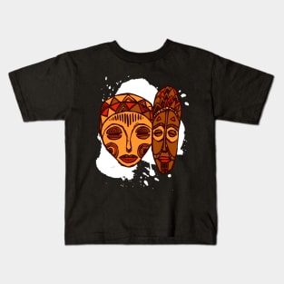 Showing my love towards African Tribal People Kids T-Shirt